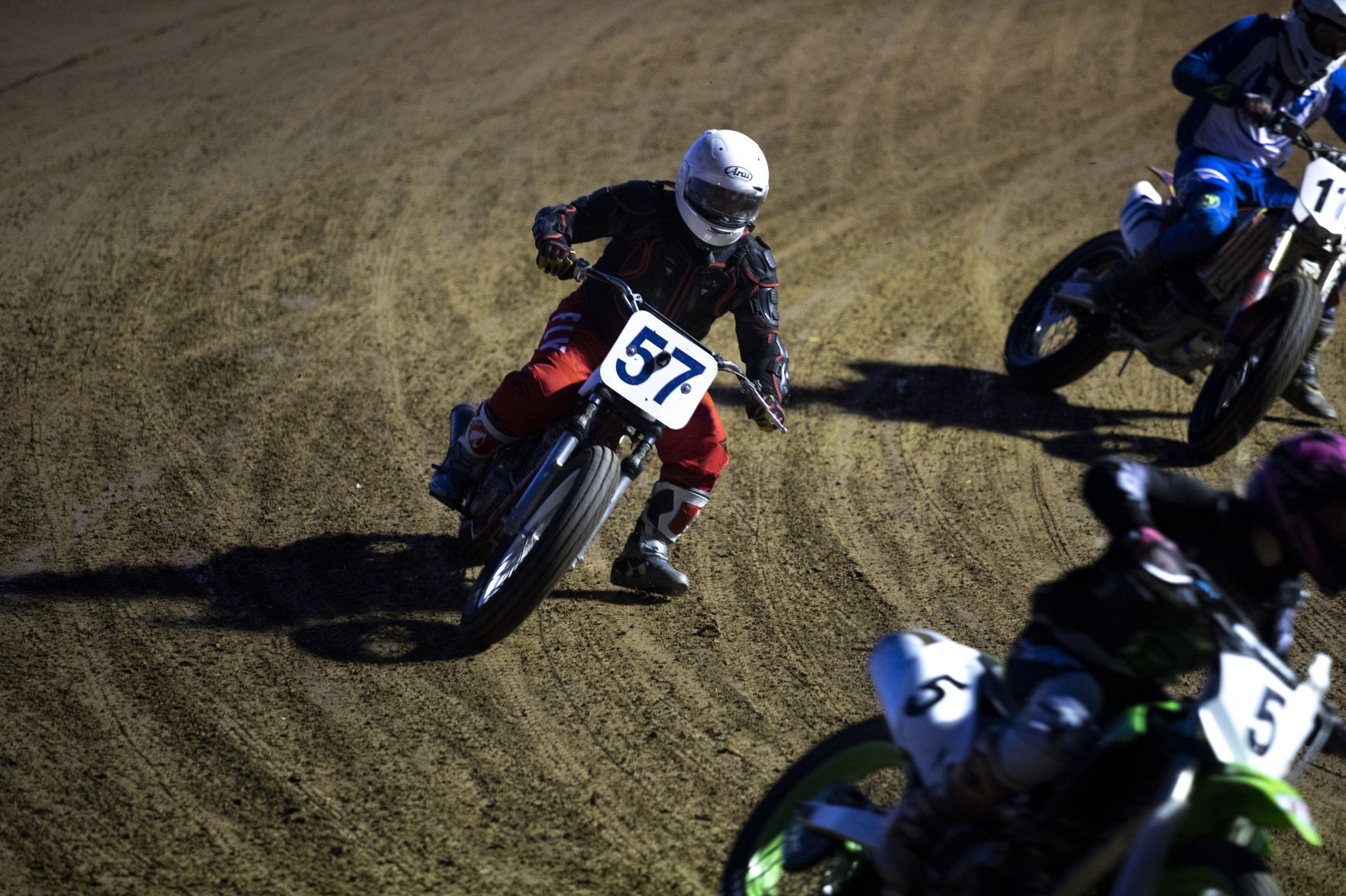 A Racer Passes